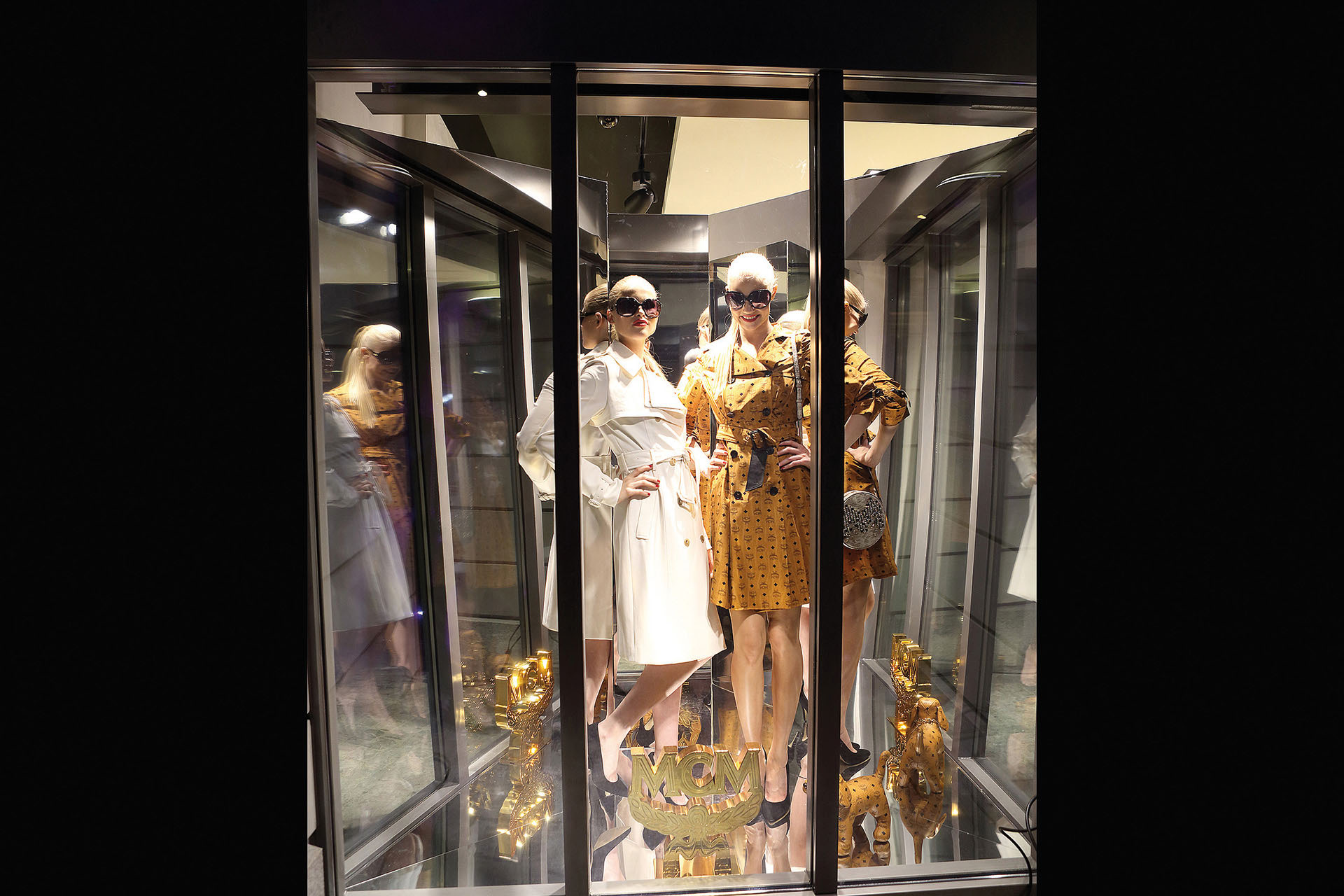 MCM STORE OPENING. pfeffermint